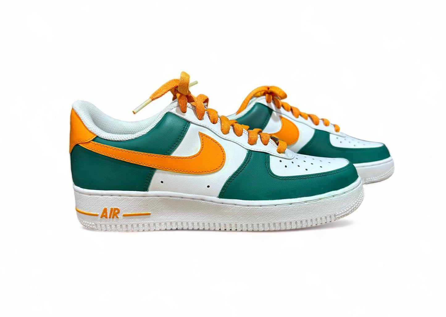 Nike AF- 1 Verdes-naranja
