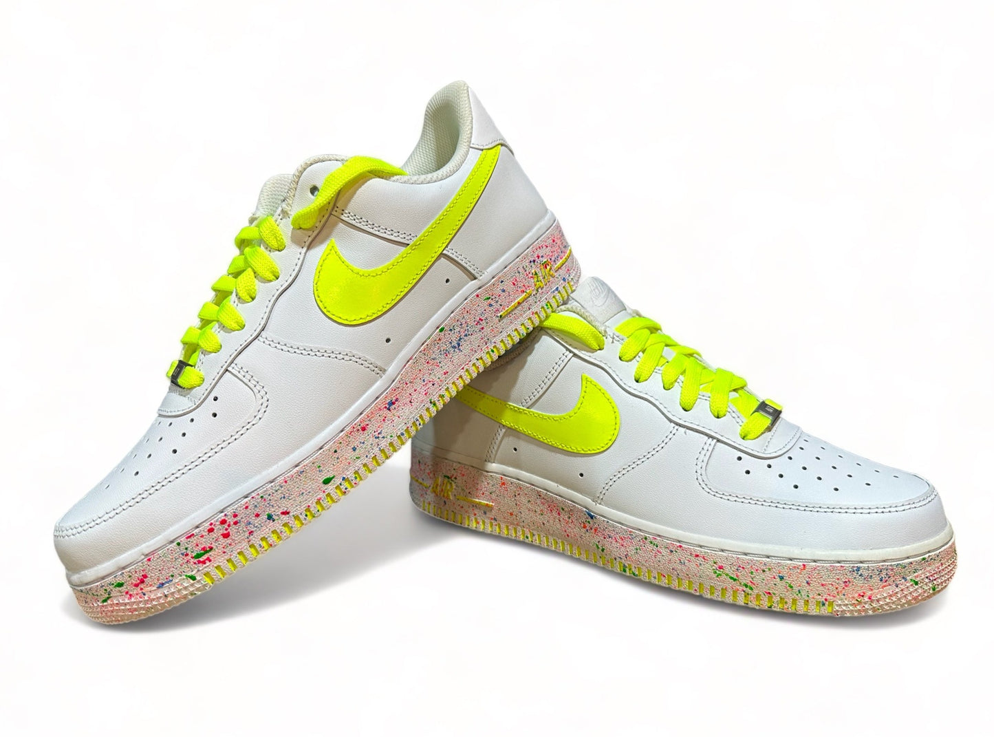 Nike Air force one "Salpicaduras Neon"