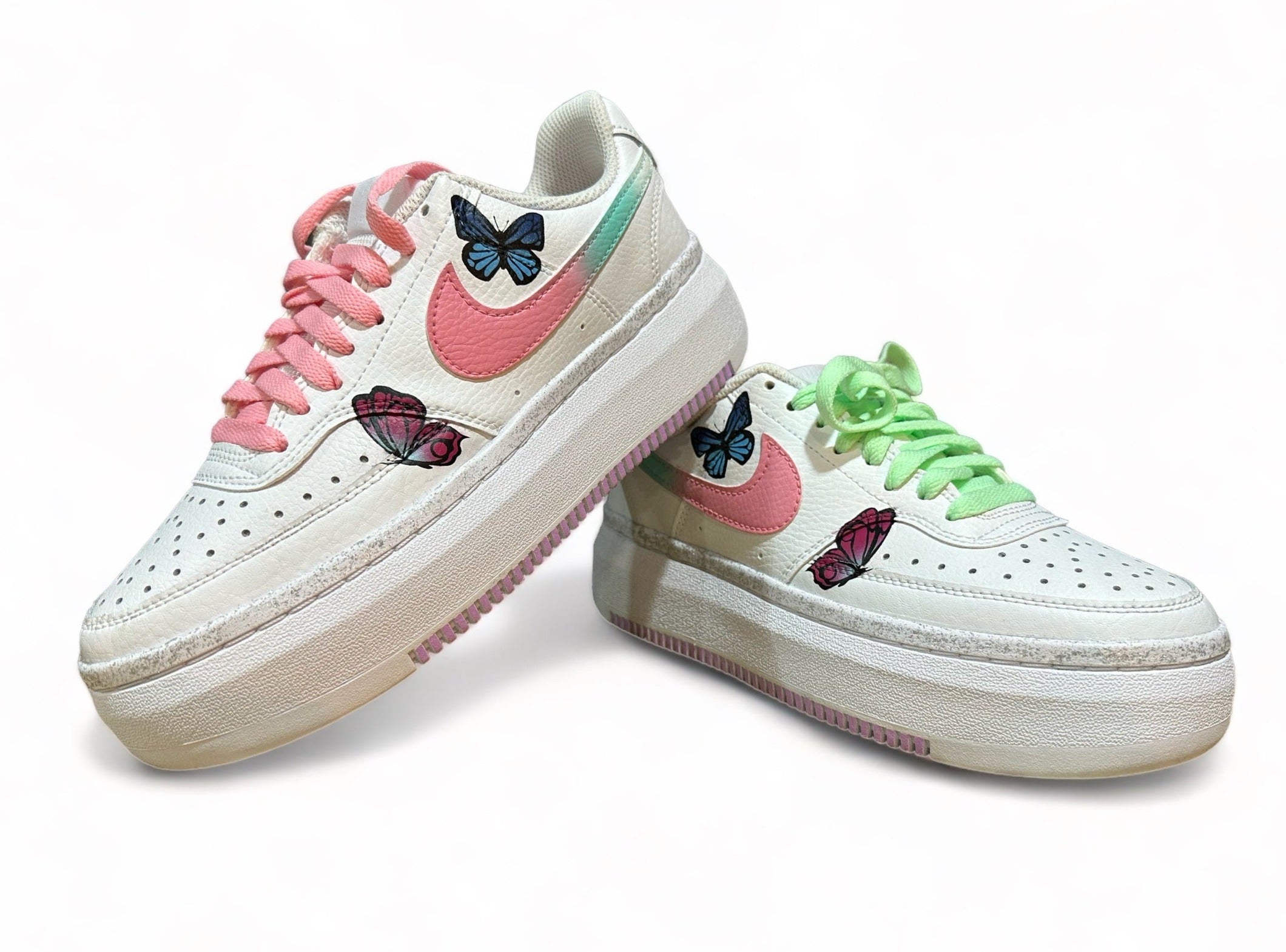 Zapatos nike best sale con mariposas